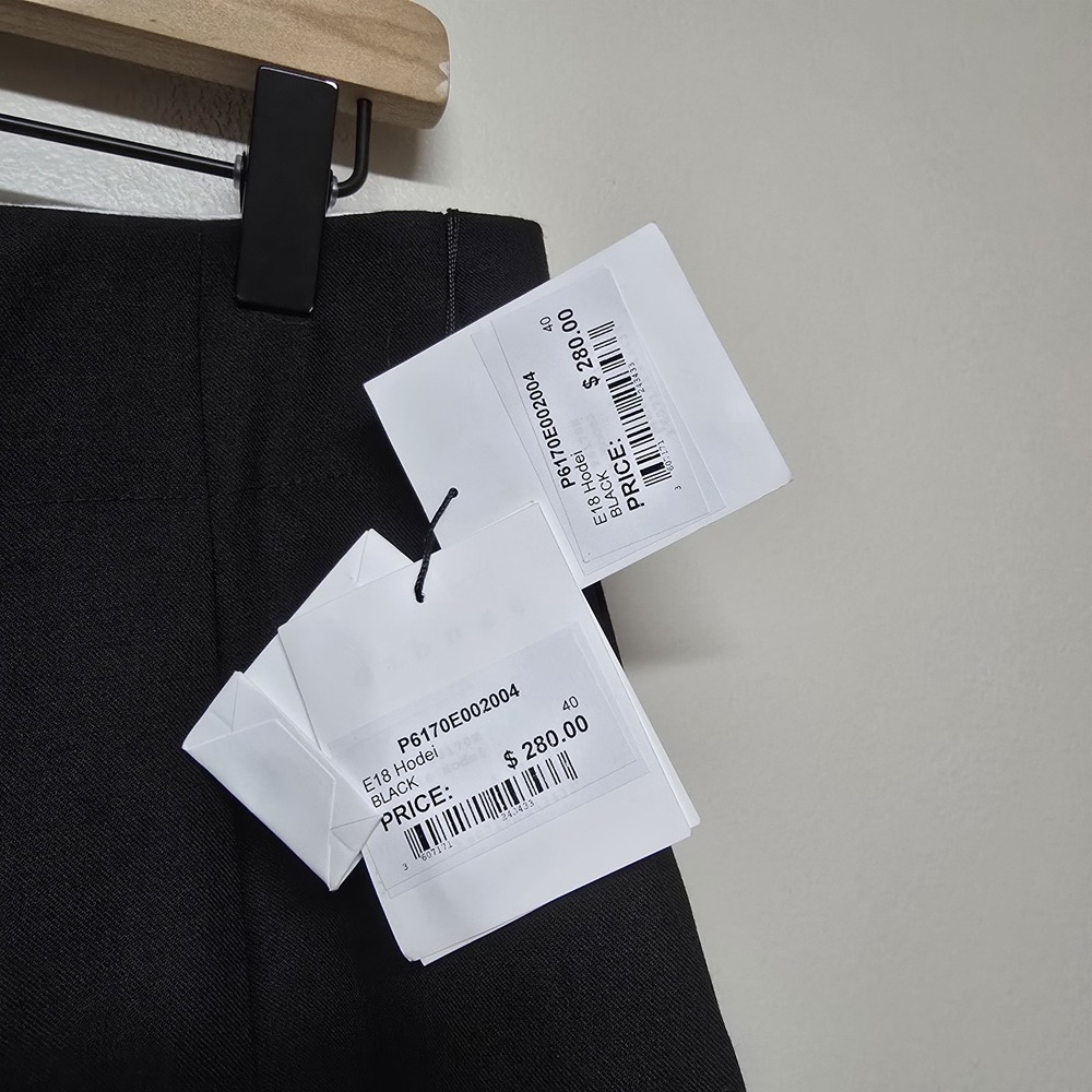 Sandro Hodei Culottes Pants 40 EU 8 US Black Pleated Cropped‎ Wide Leg - Picture 4 of 9